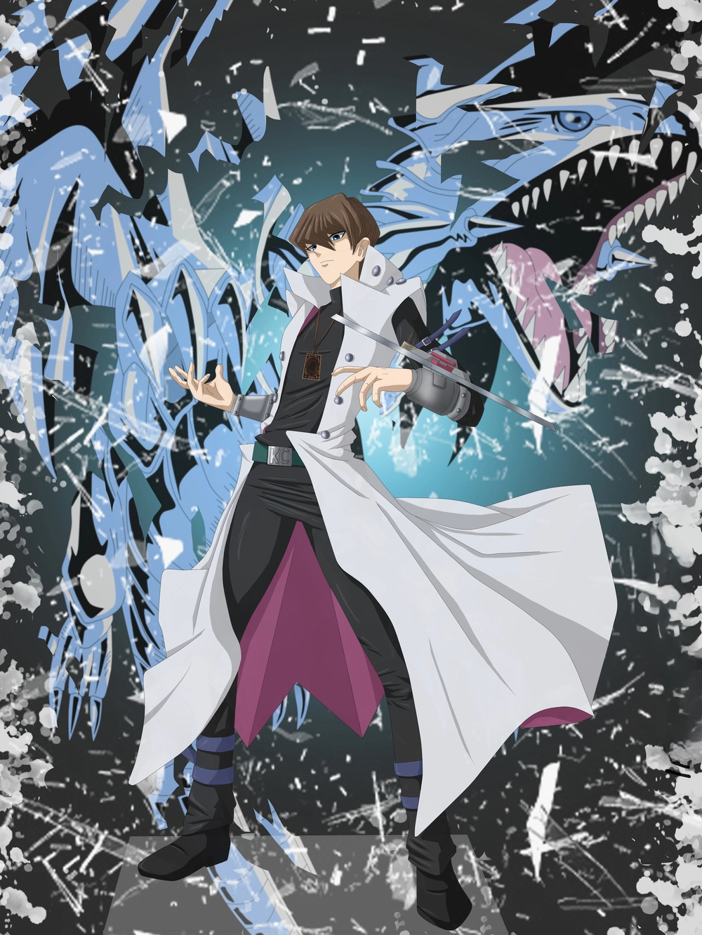 ảnh seto kaiba trong yugioh anime