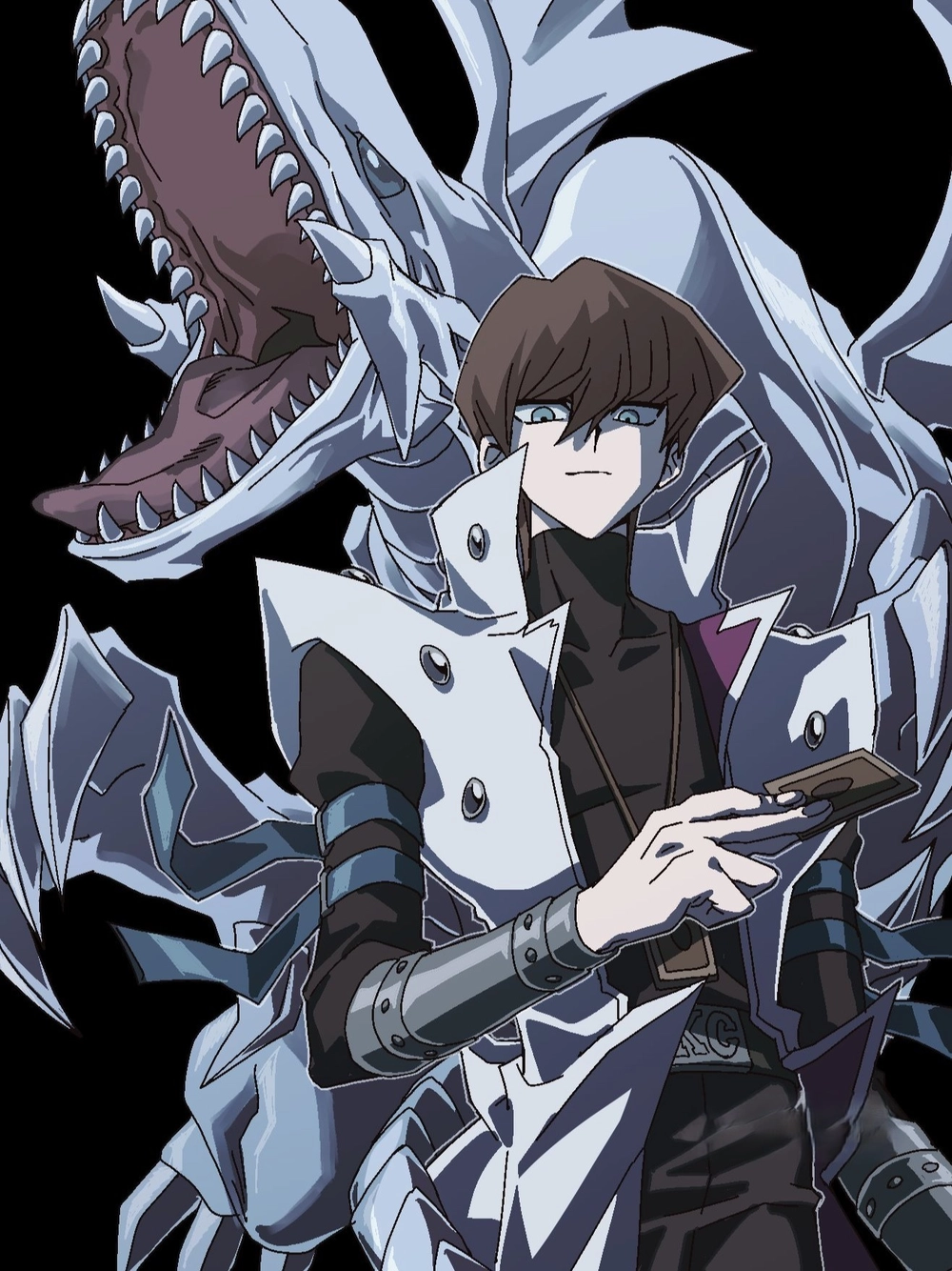 seto kaiba biểu cảm nghiêm túc yugioh