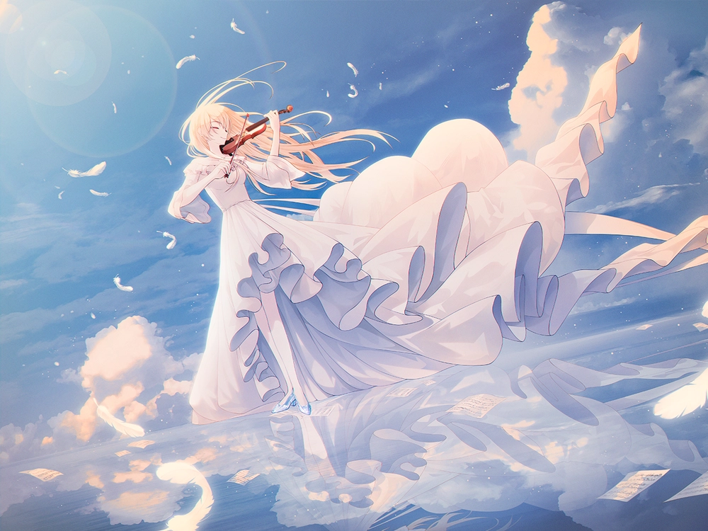 kaori miyazono wallpaper HD đẹp