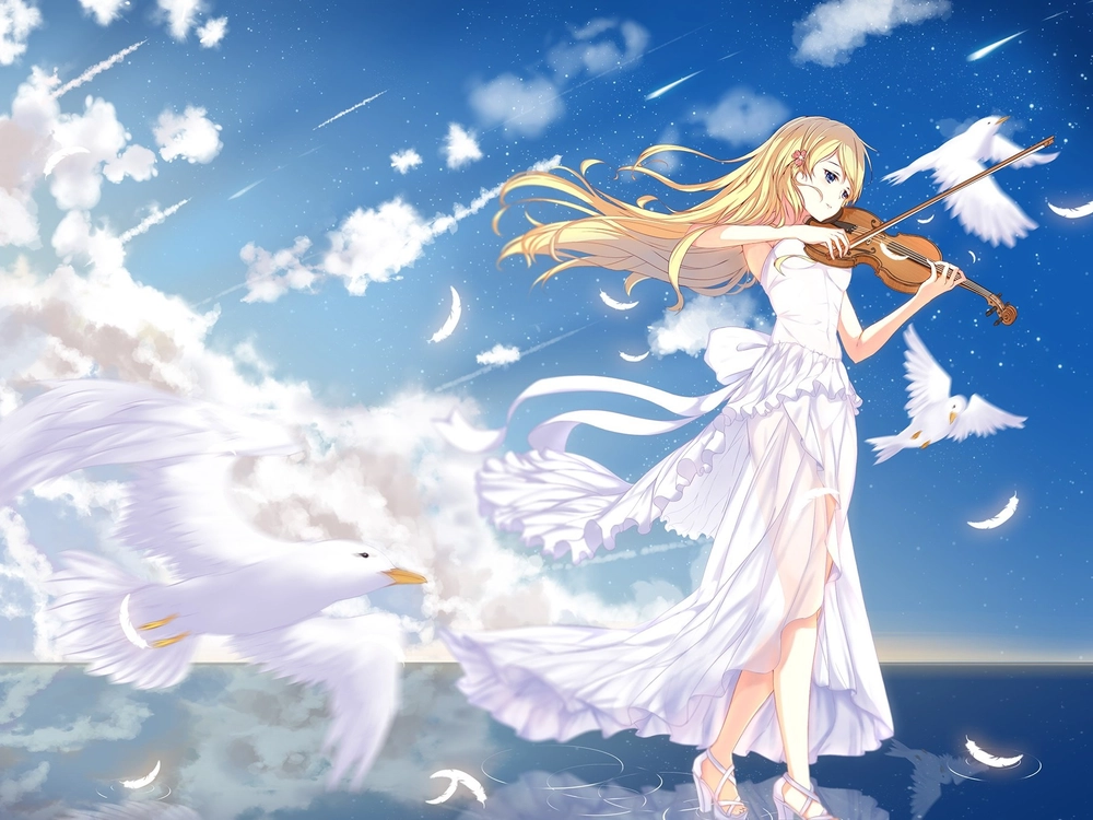 ảnh nền Kaori Miyazono HD lung linh