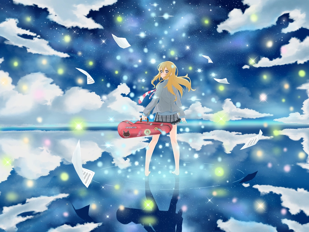 Kaori Miyazono wallpaper