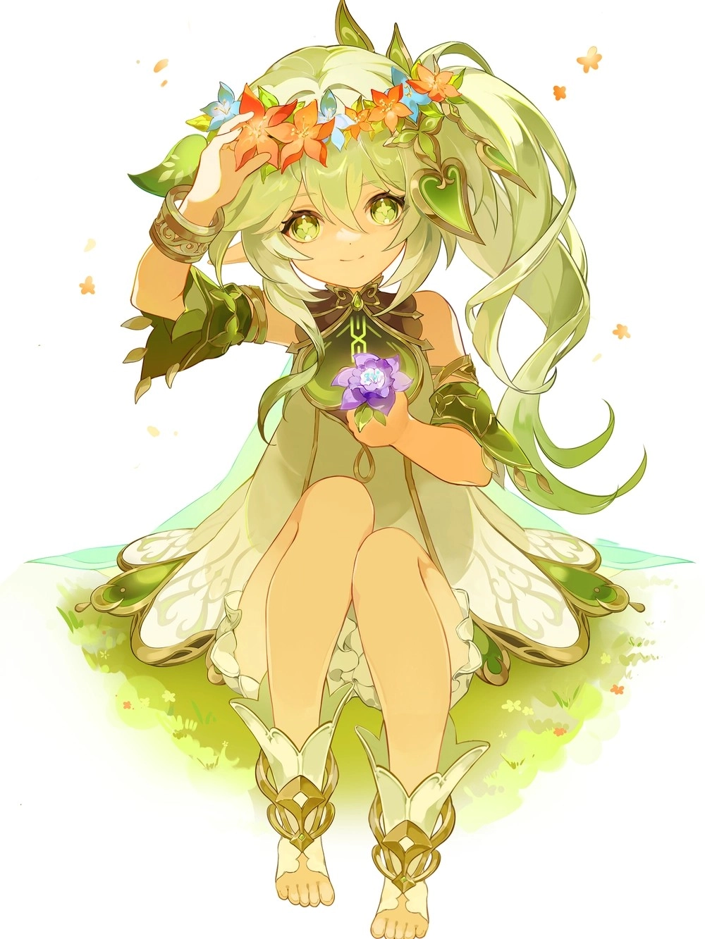 ảnh nahida chibi dễ thương