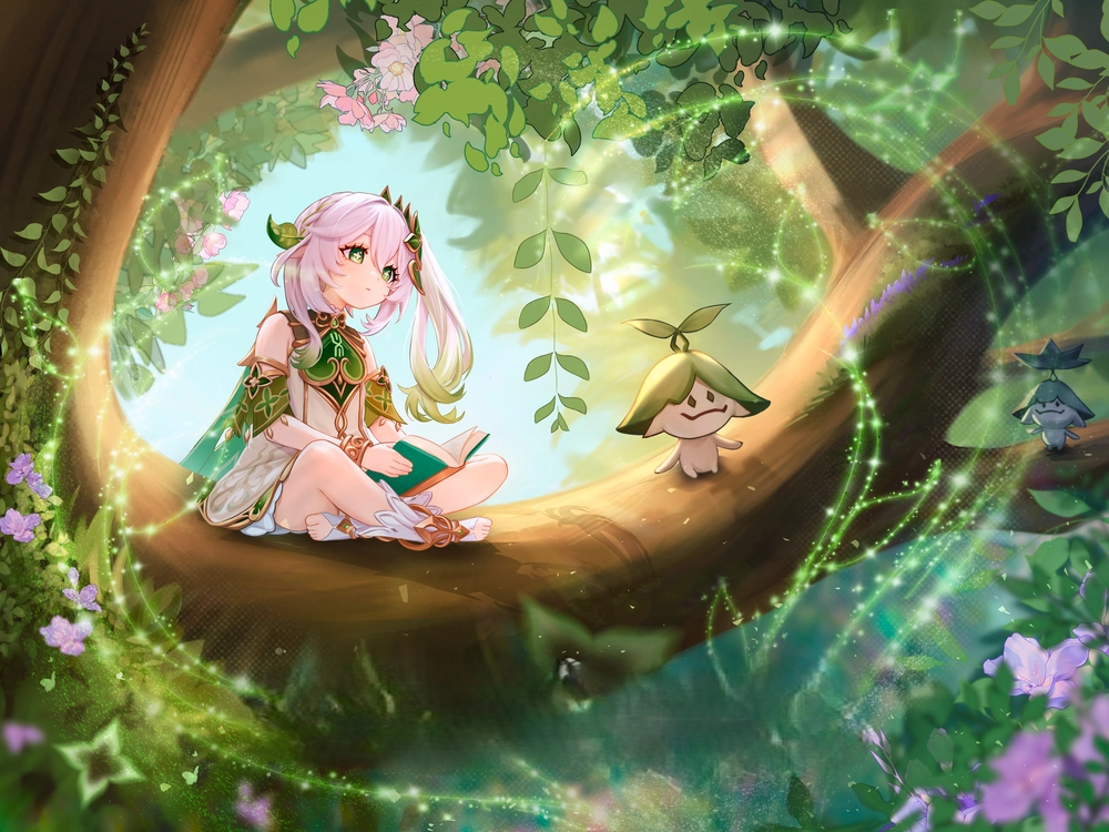 hình nền nahida genshin 4k