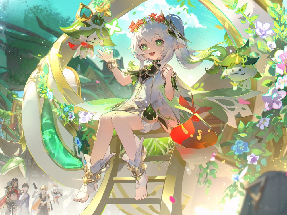 hình ảnh nahida anime girl đẹp