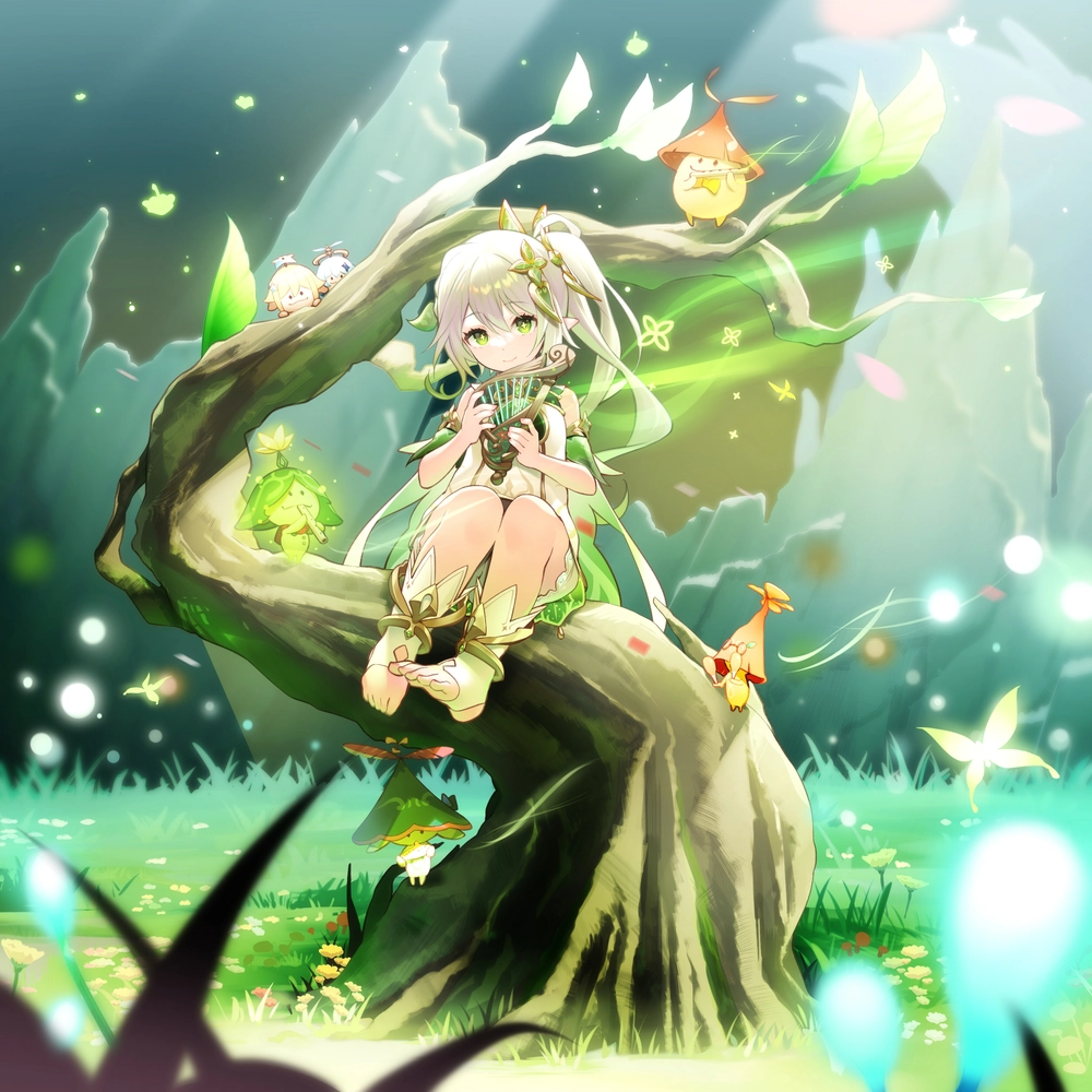 hình ảnh nahida chibi anime hd