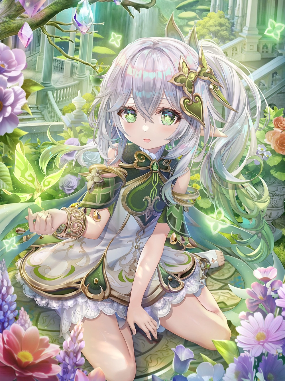 hình nền nahida genshin đẹp 4k