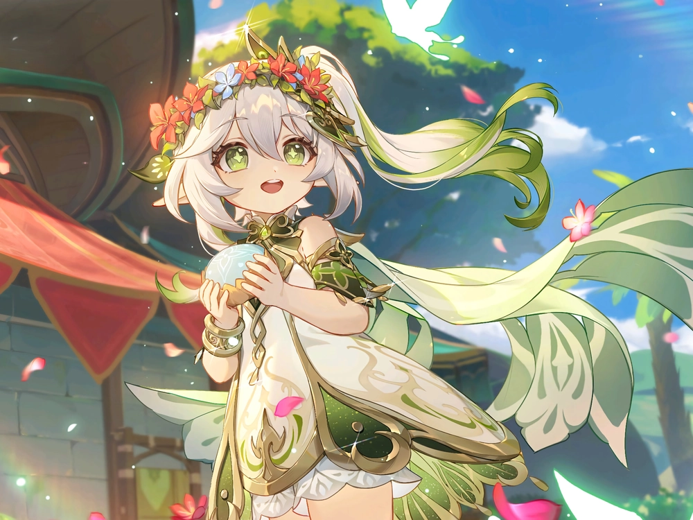 hình ảnh nahida trong genshin impact