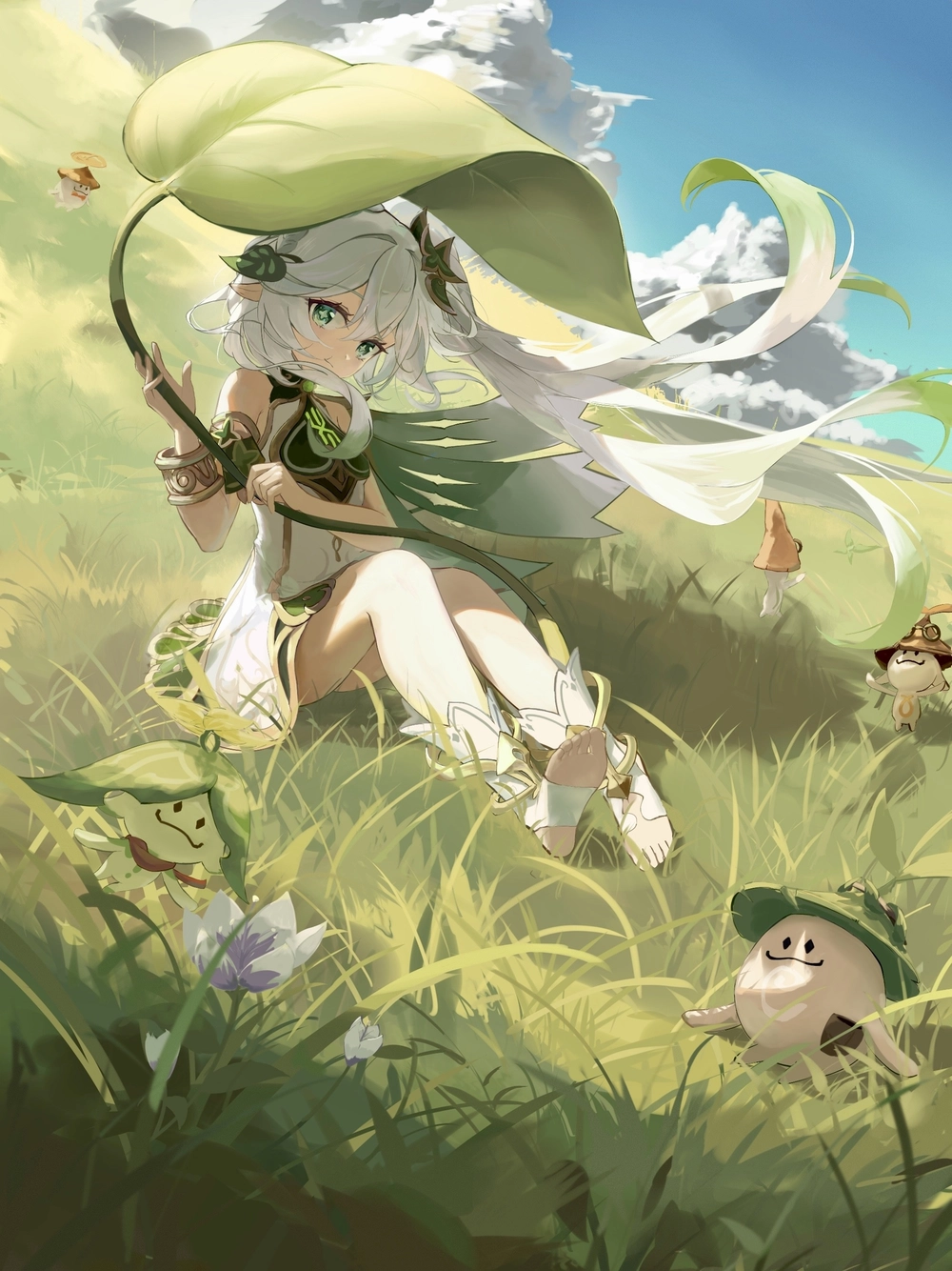 ảnh nahida wallpaper hd điện thoại