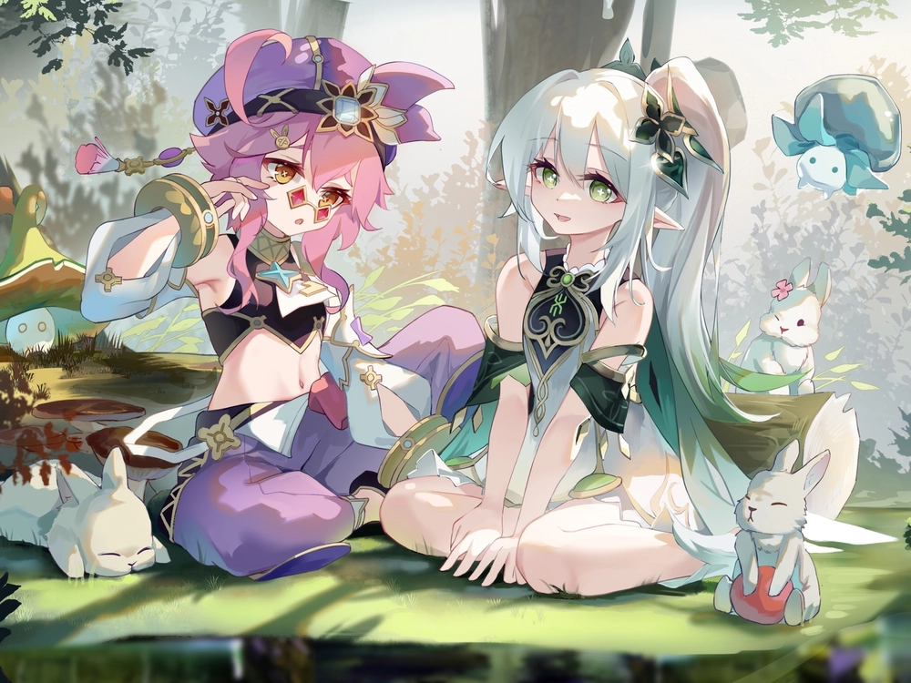 ảnh nahida genshin impact fanart hd