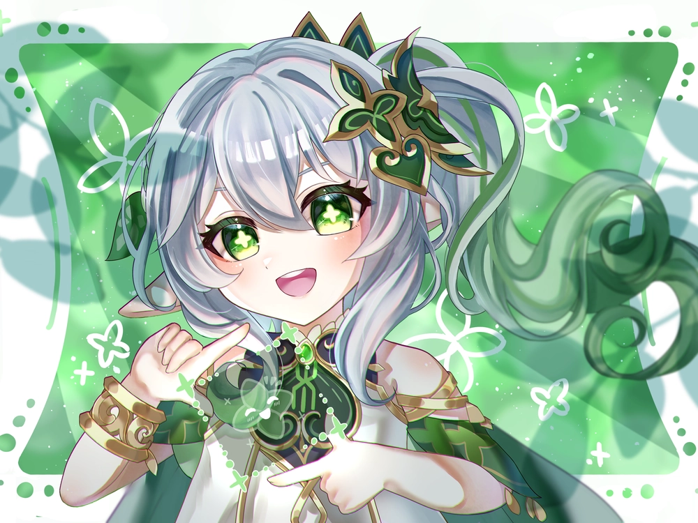 cute nahida chibi genshin impact