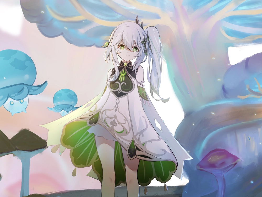 hình nahida genshin impact phiên bản cập nhật 4k