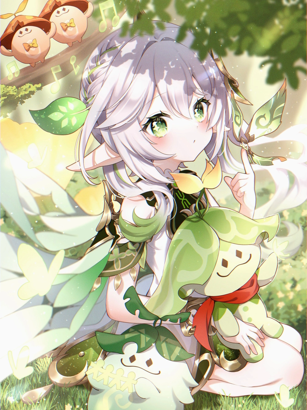 ảnh chibi nahida genshin