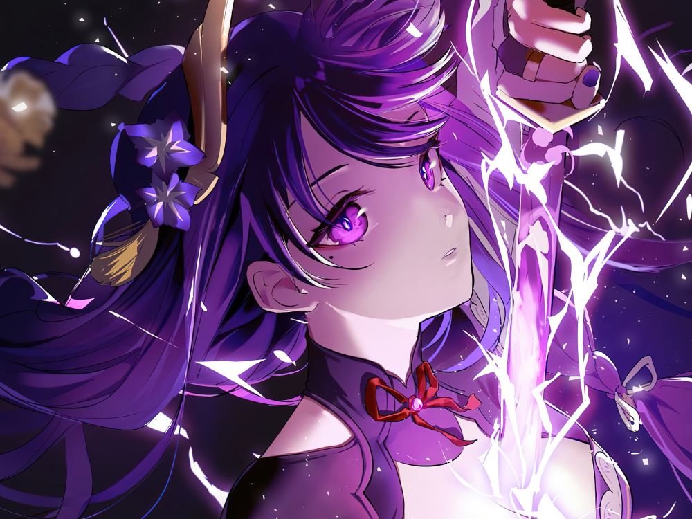 ảnh raiden shogun đẹp