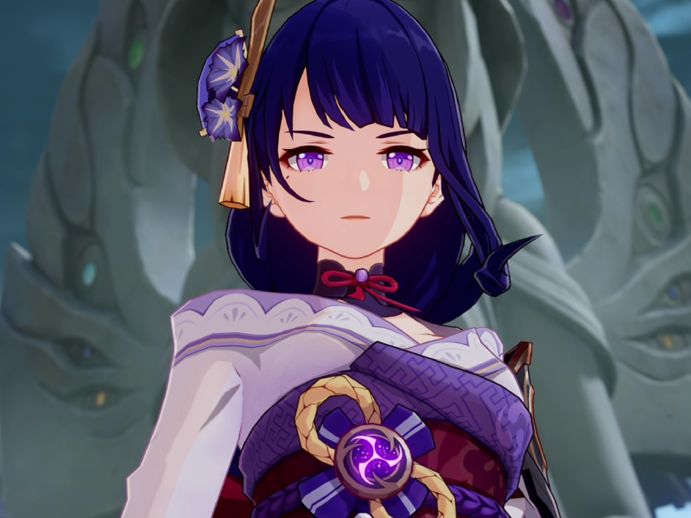 hình raiden shogun thần sấm