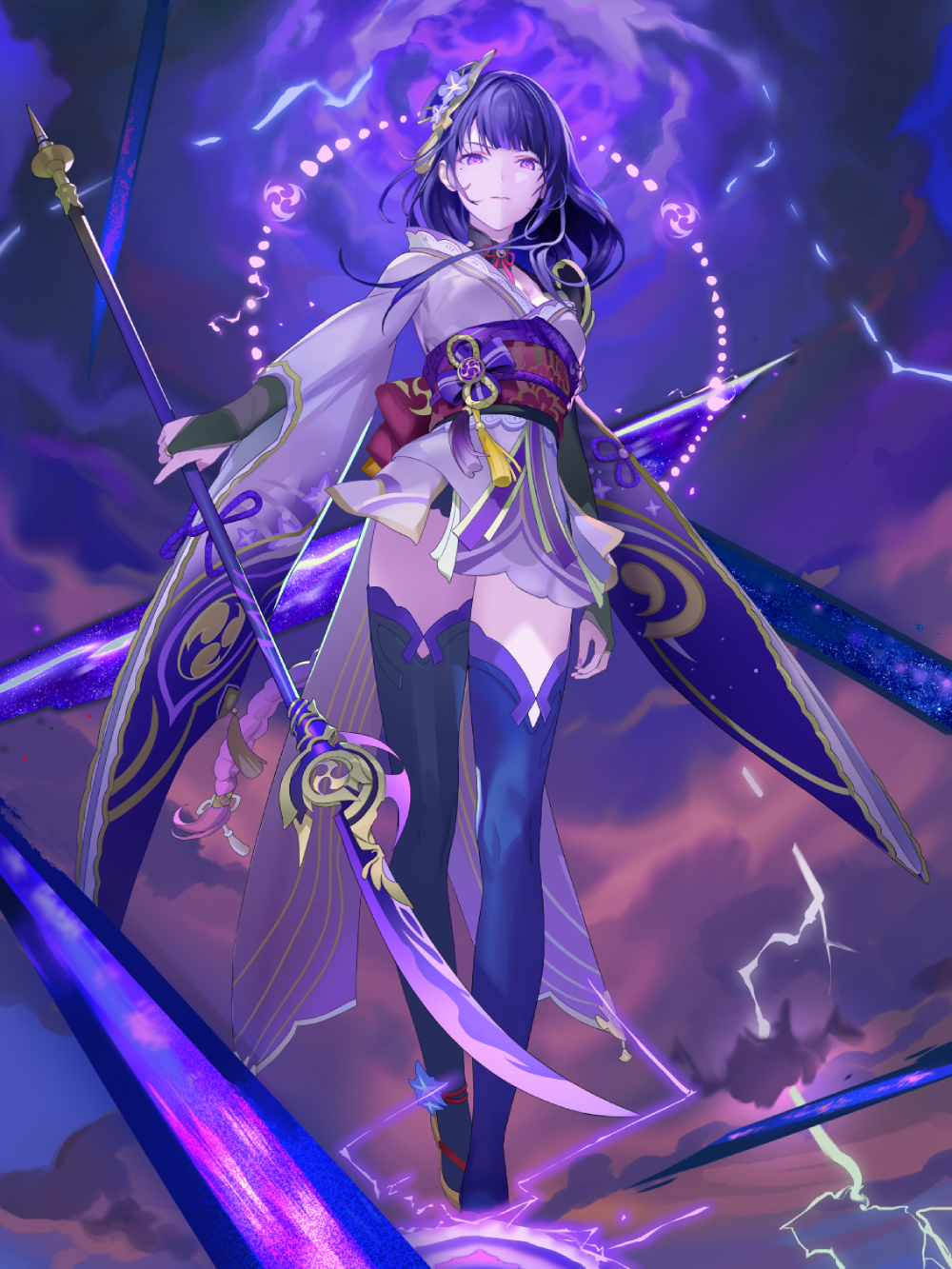 raiden shogun chiến đấu