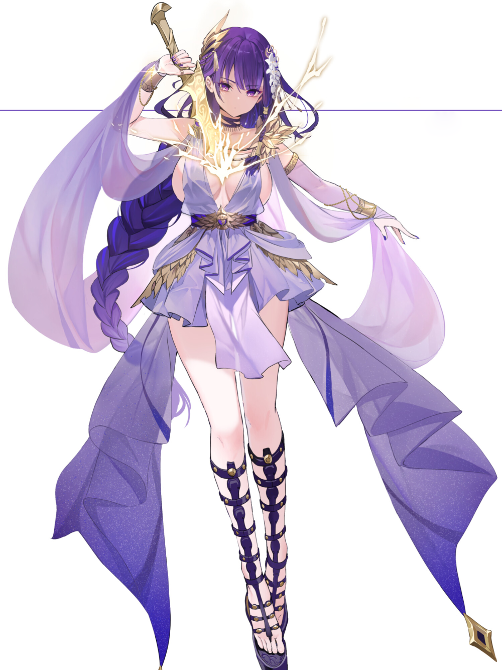 raiden shogun hot trong genshin