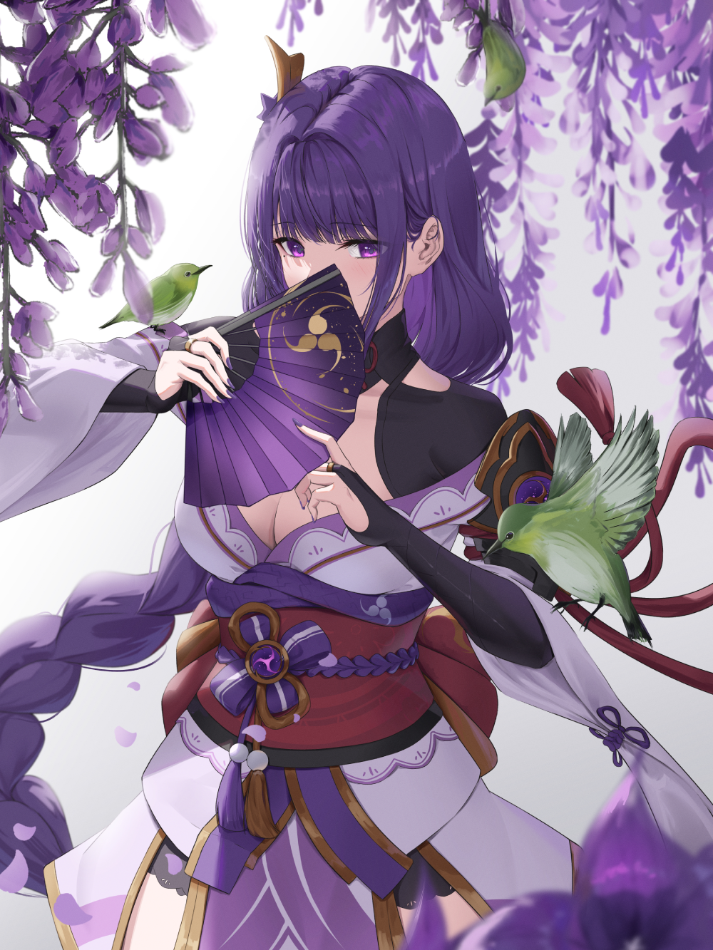 fan art raiden shogun