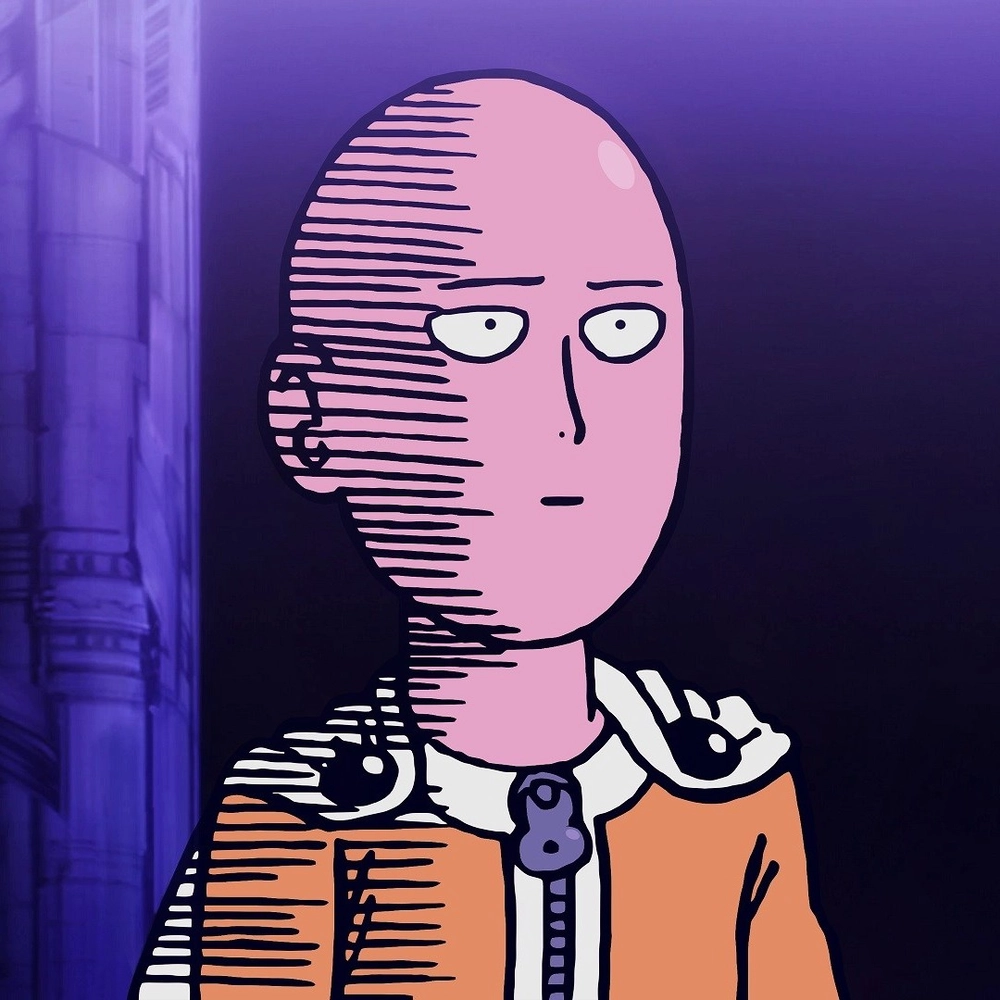 hình anime Saitama cute vui nhộn