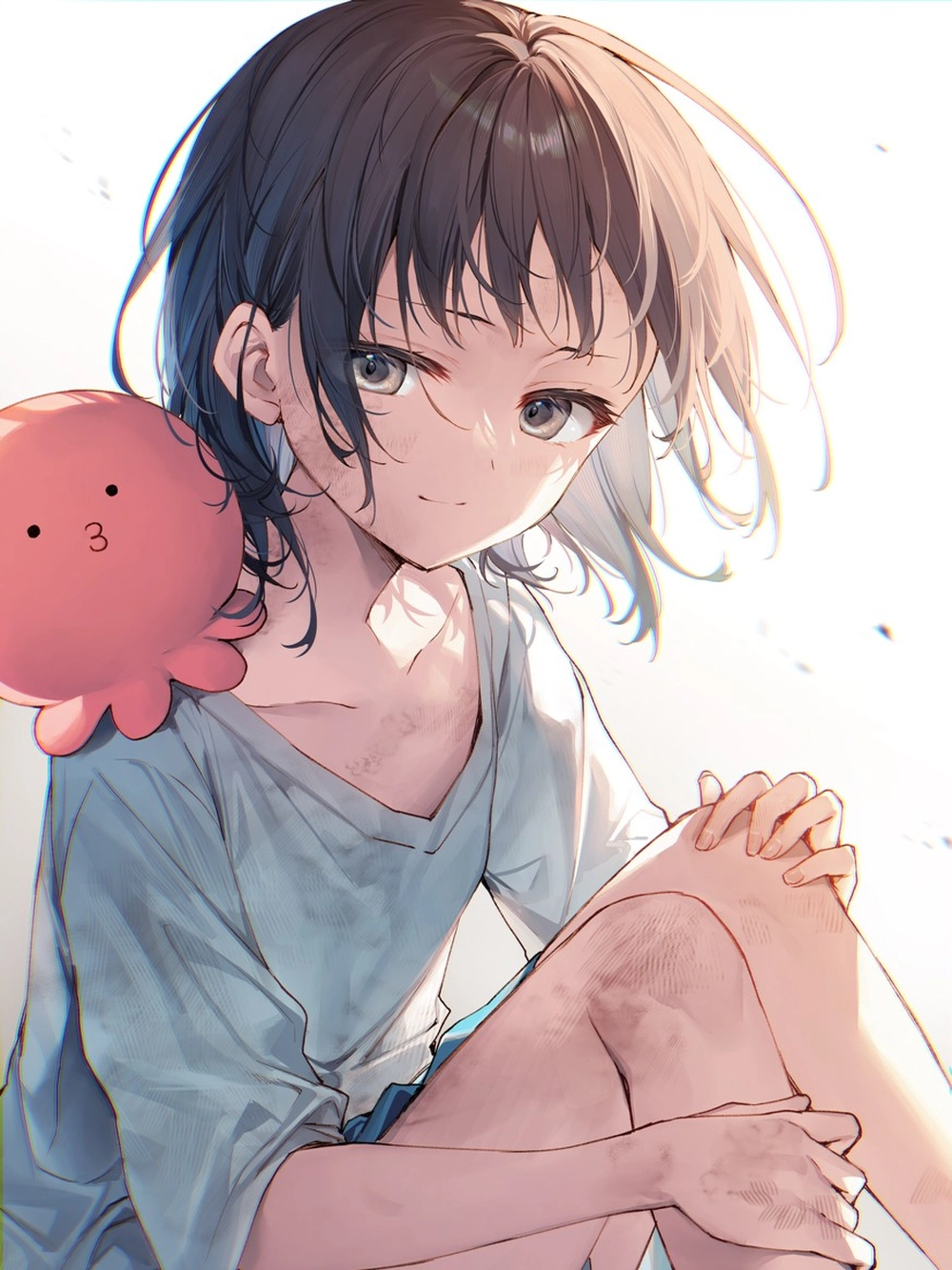 Hình Shizuka Kuze cảm động