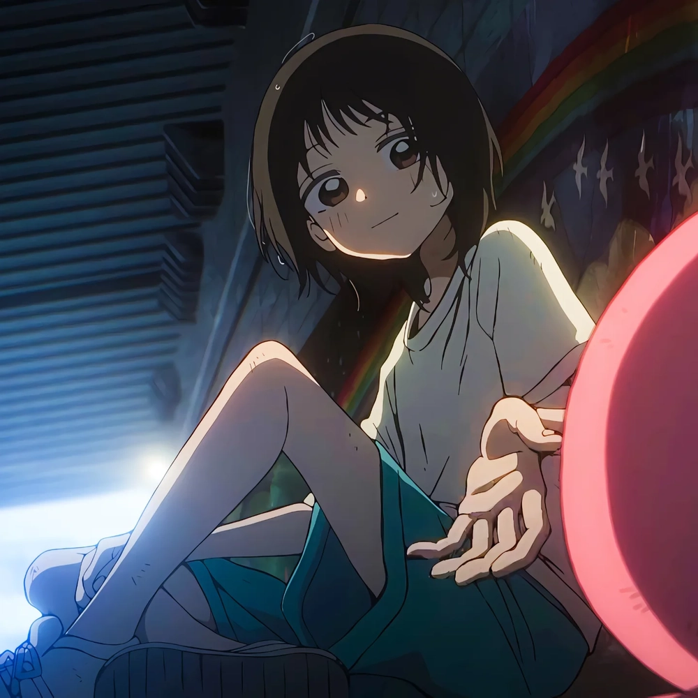 Hình Shizuka Kuze anime gây xúc động