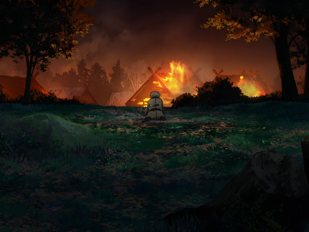 hình ảnh thorfinn anime