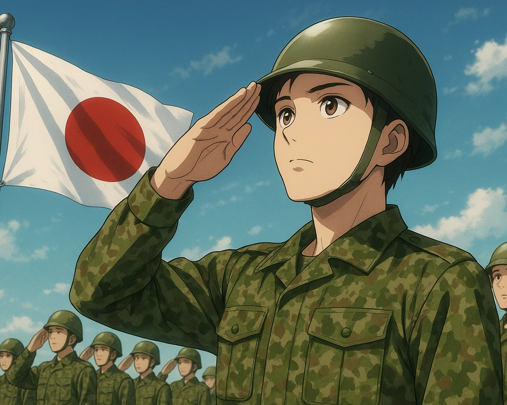 ảnh anime quân đội 4k cực đẹp