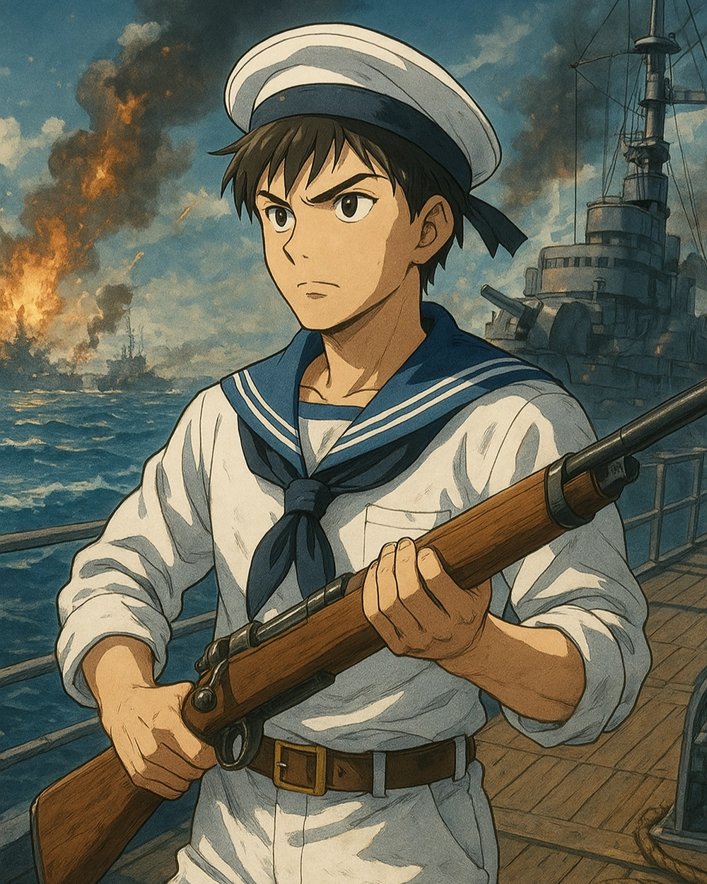 anime quân đội xuyên không đáng xem