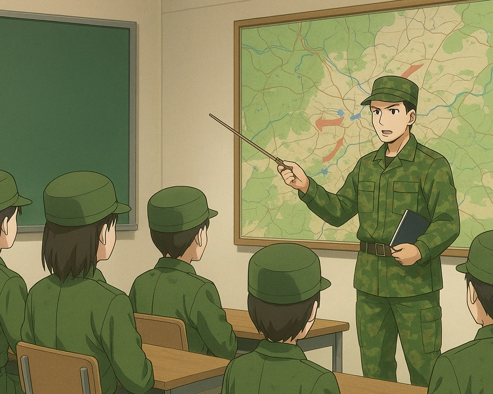 ảnh anime quân đội đẹp nhất 2025