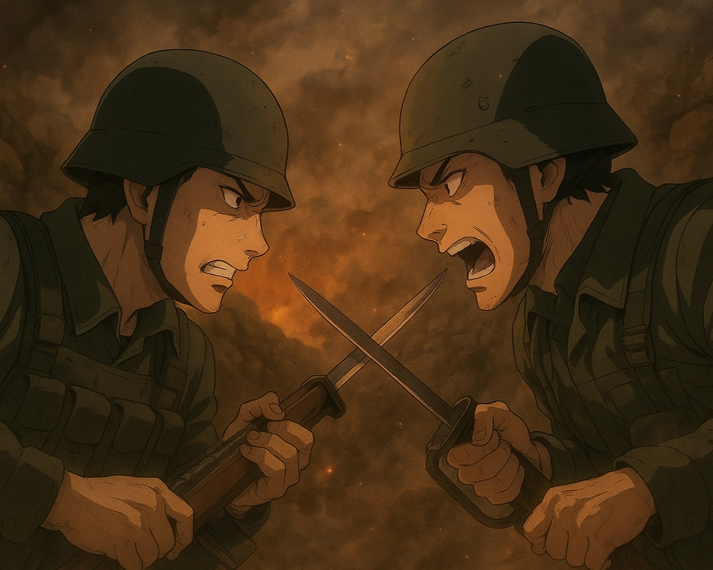 ảnh anime quân đội nam avatar