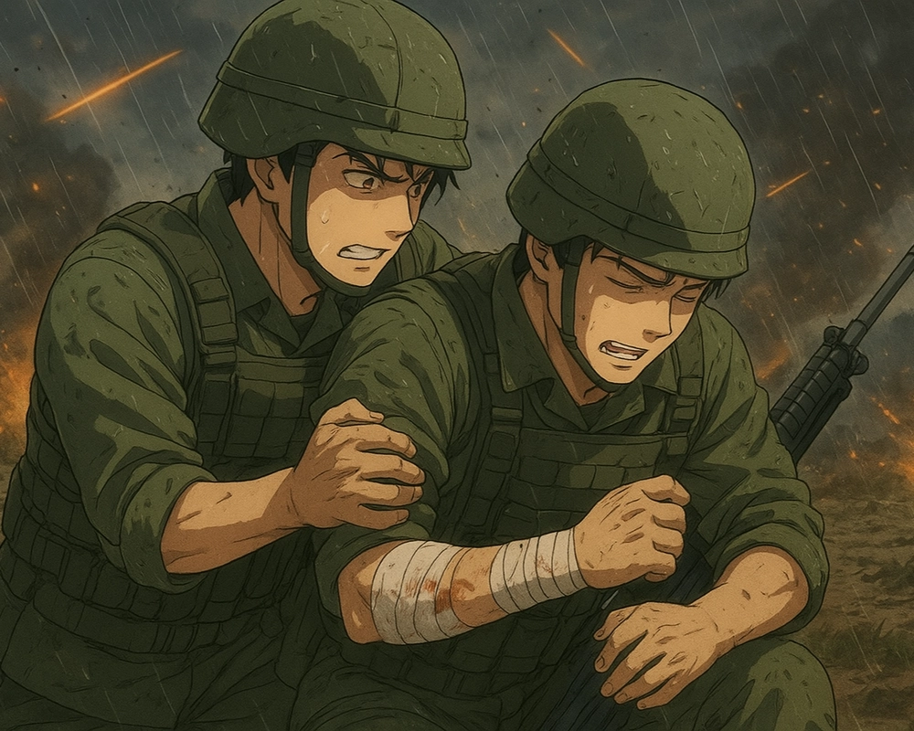 ảnh anime quân đội full hd 4k