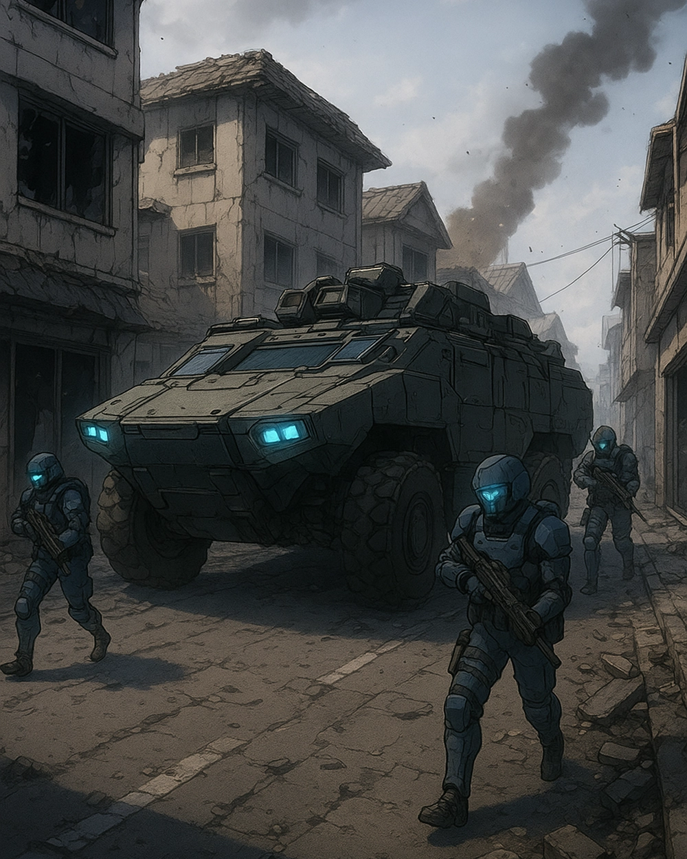 anime quân đội xuyên không cuốn hút