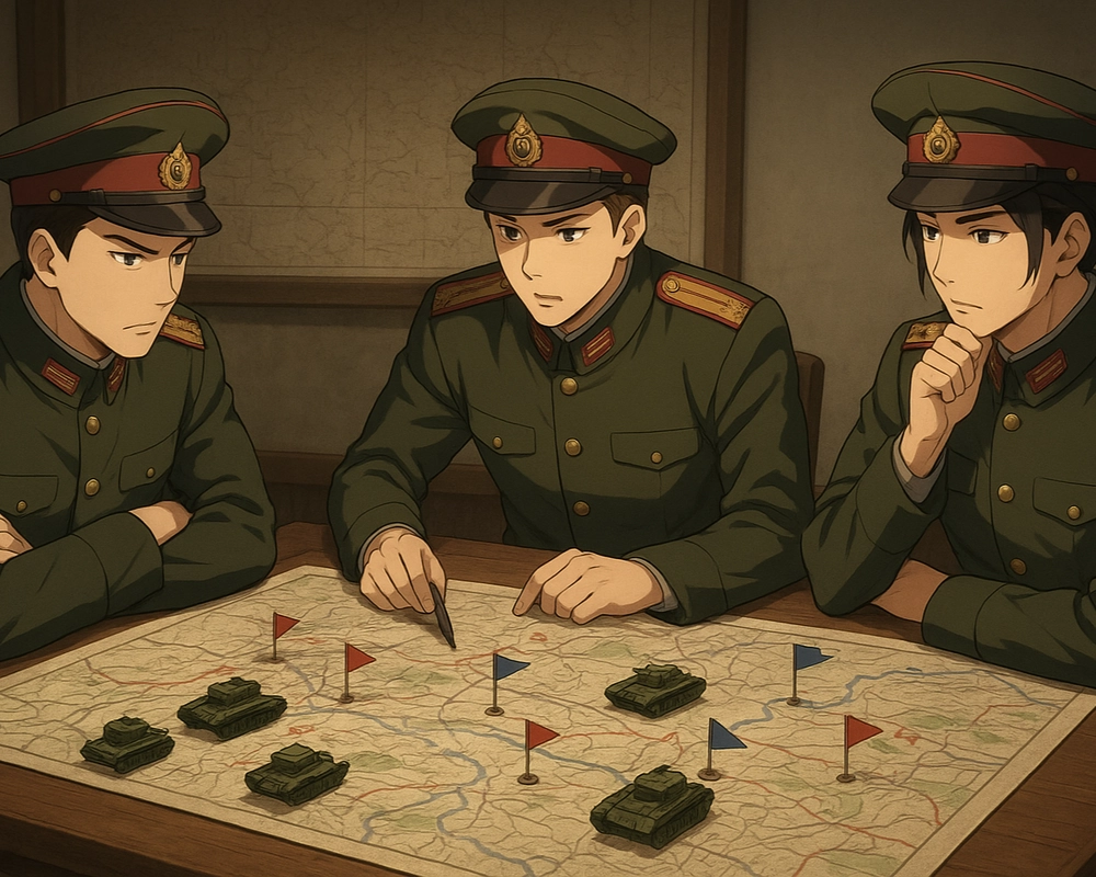 ảnh anime quân đội chất lượng cao