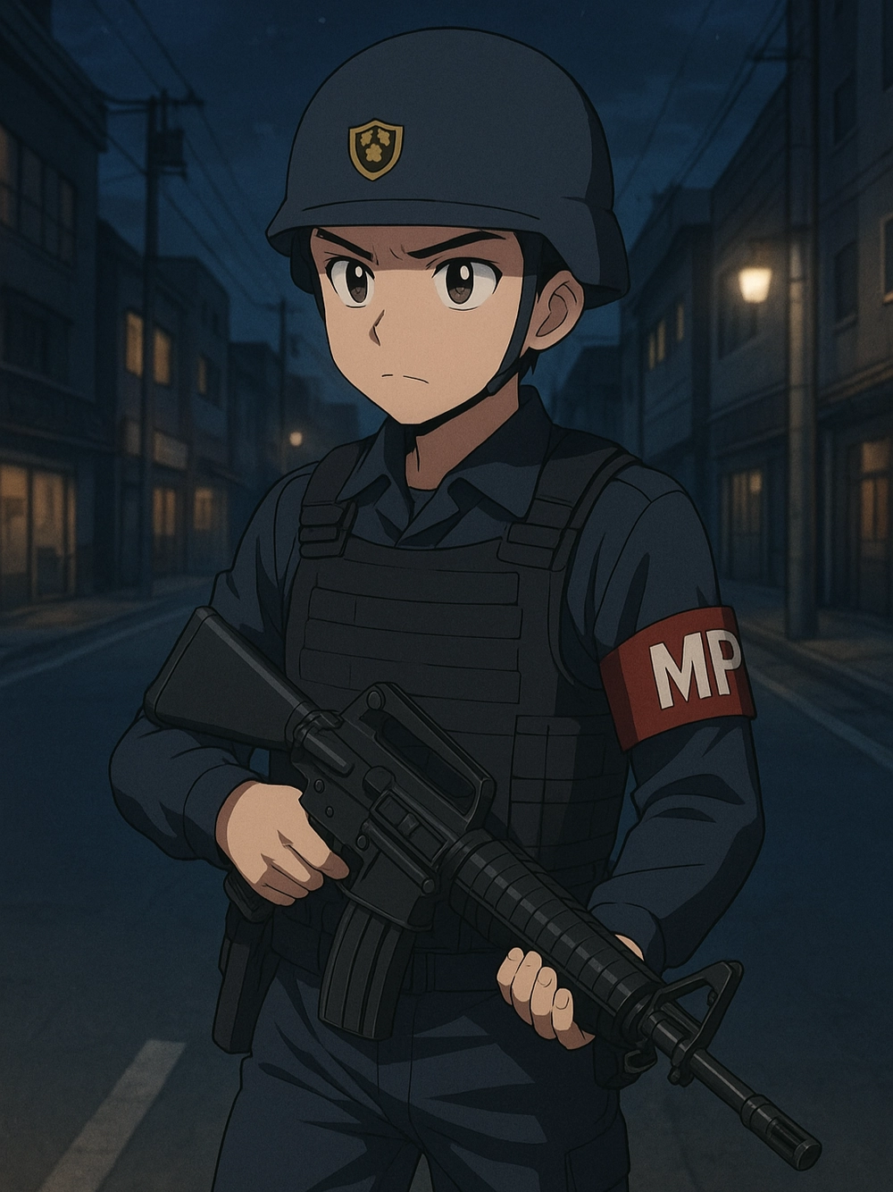 ảnh anime quân đội nam ngầu lòi