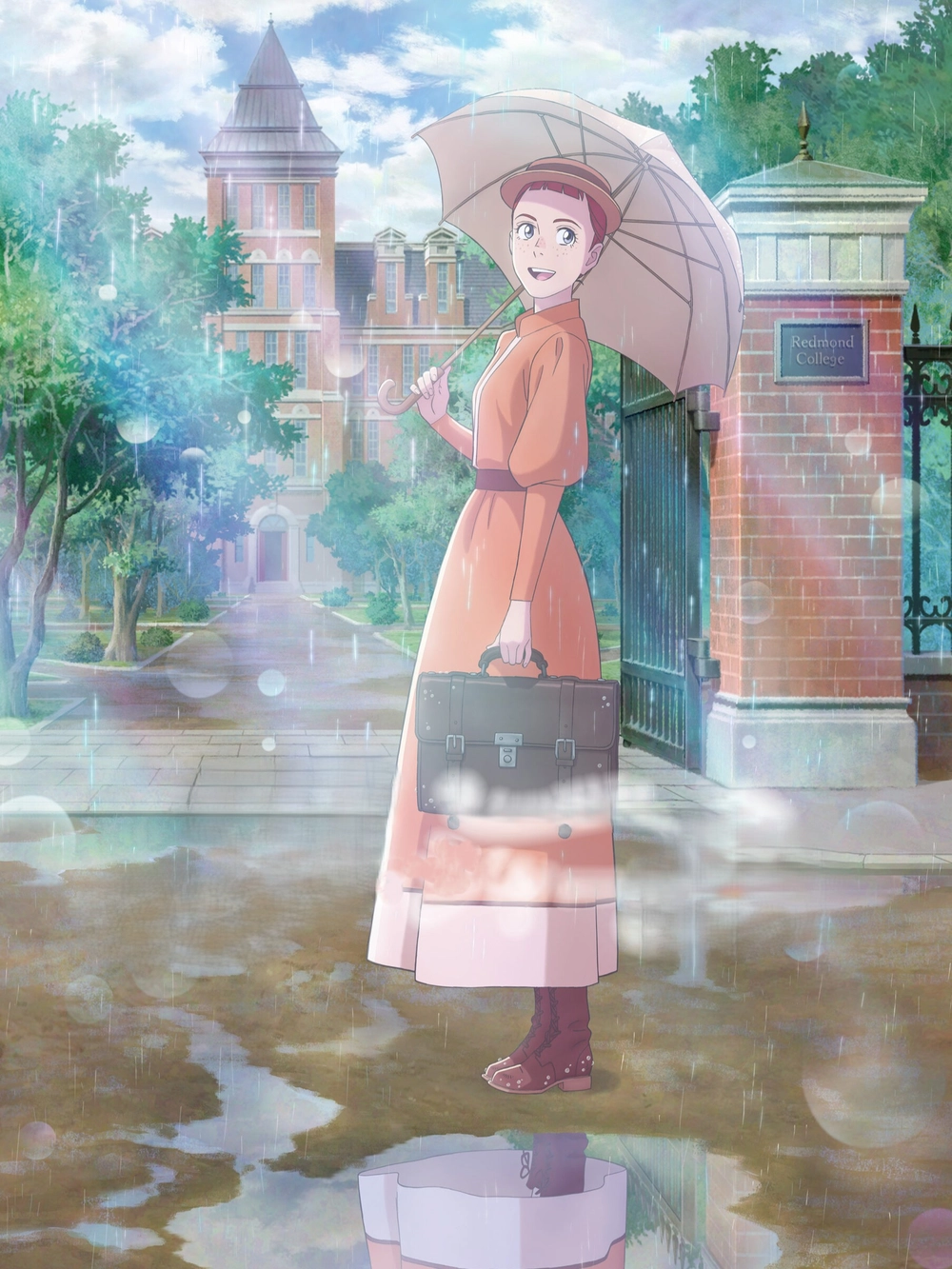 ảnh anime hạnh phúc anne shirley