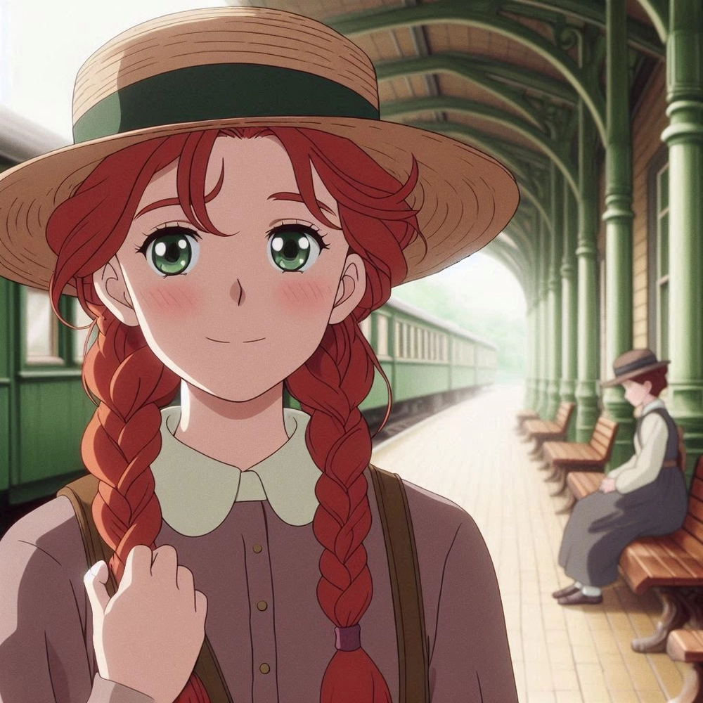 anime cười anne shirley