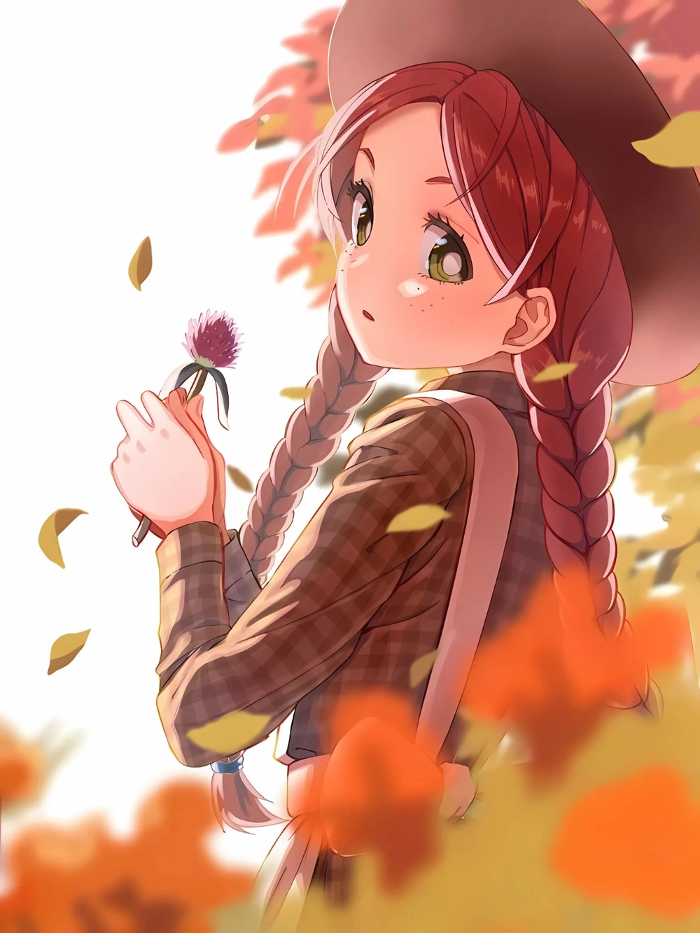 ảnh anime mùa thu anne shirley