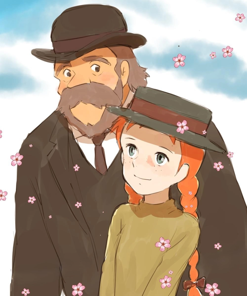 hình anime girl anne shirley
