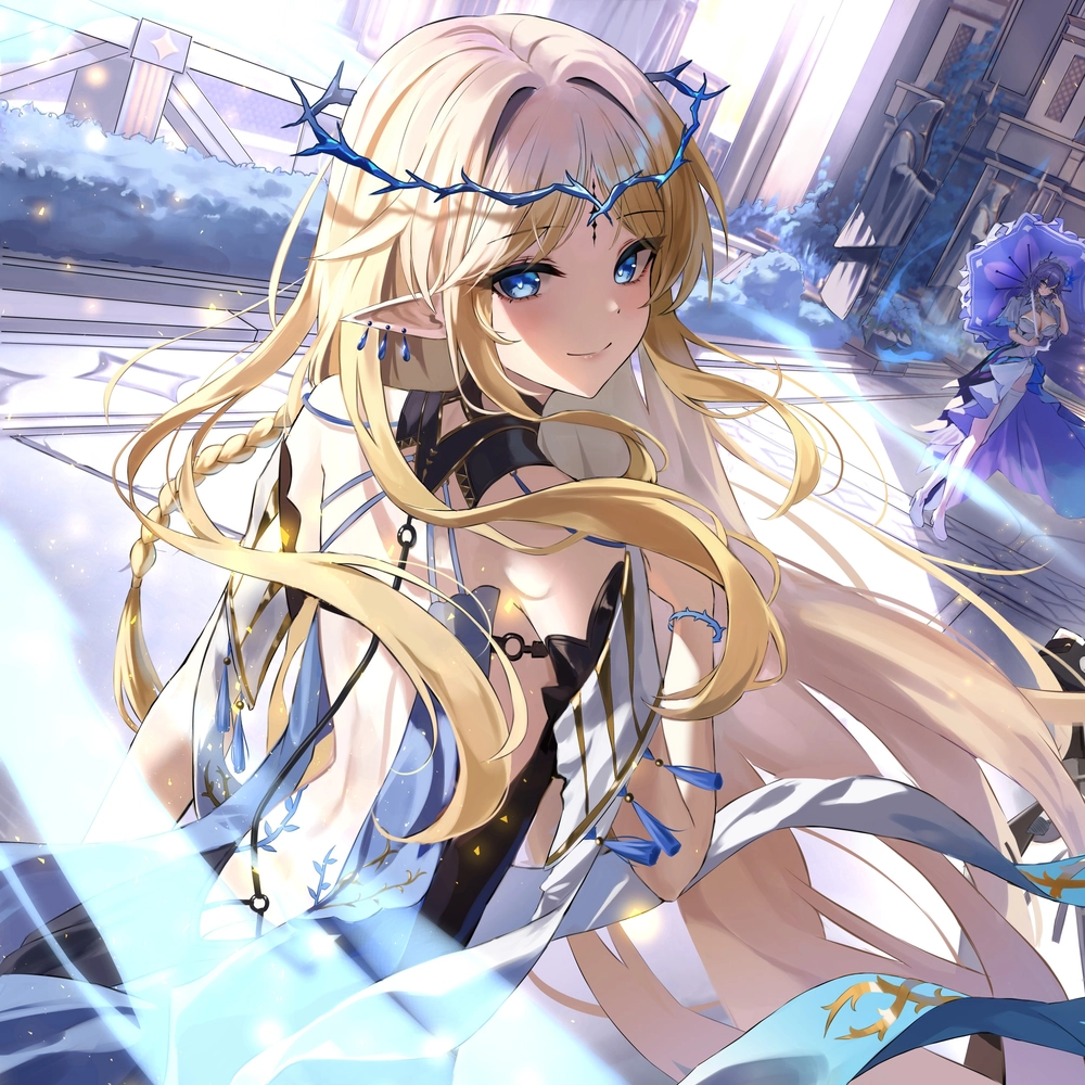 ảnh cartethyia wuwa sáng tạo