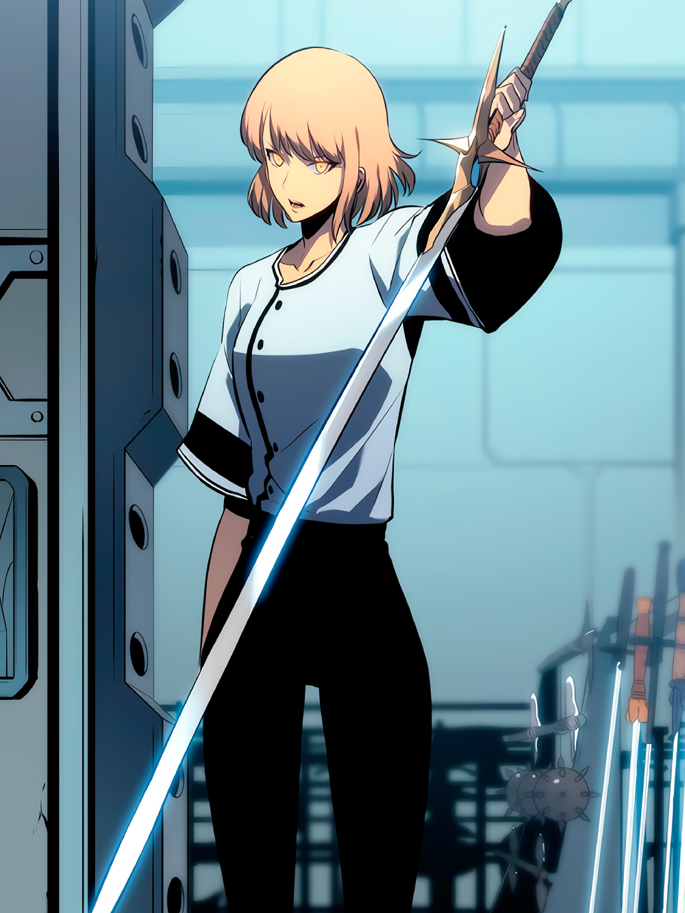 ảnh cha hae in solo leveling cực ngầu 