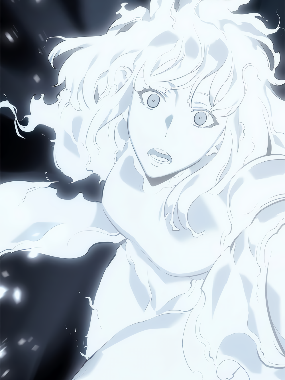 hình cha hae in phong cách manga 