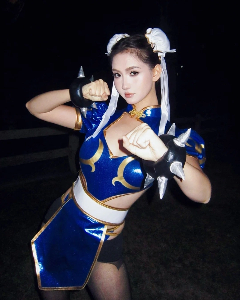 chun li cosplay bikini đẹp
