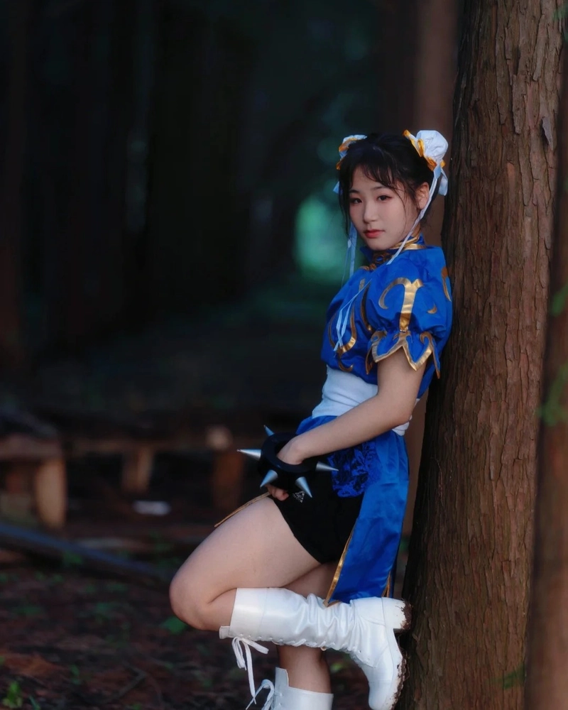 chun li cosplay anime style