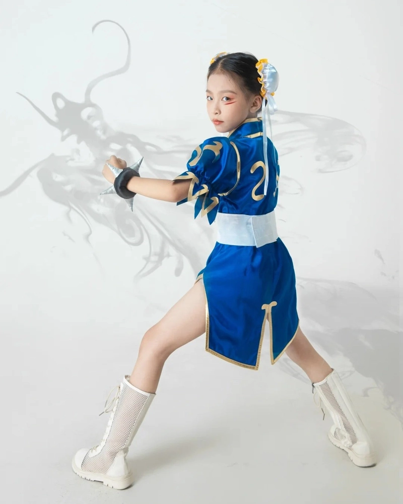 chun li cosplay black cuốn hút