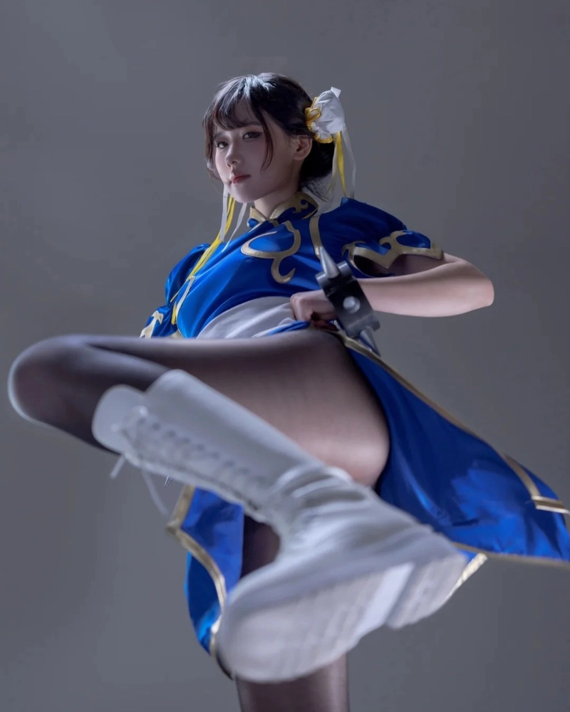 hot chun li cosplay hd