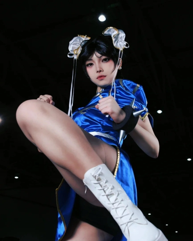 chun li cosplay đẹp chất lượng cao