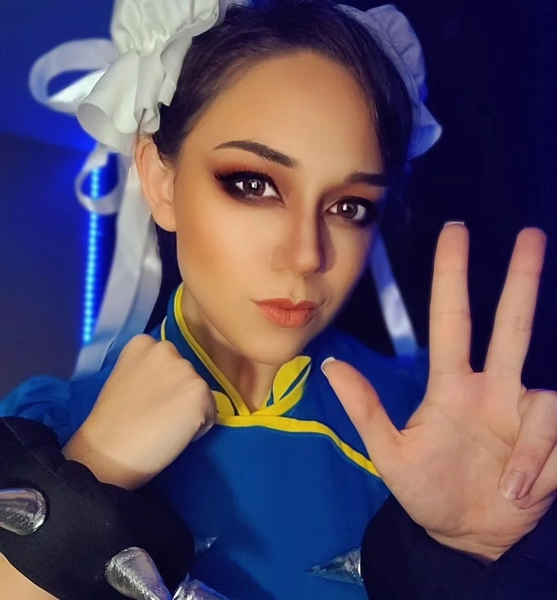 chun li cosplay gợi cảm