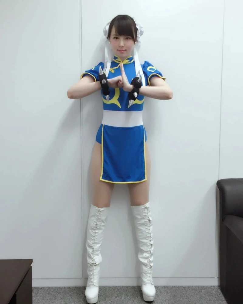 chun li cosplay huyền thoại street fighter