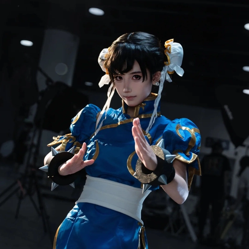chun li cosplay hình nền hd