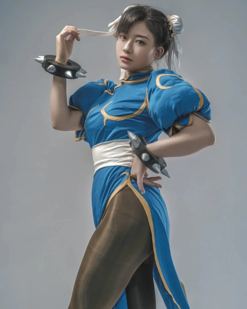 hot chun li cosplay chất lượng cao