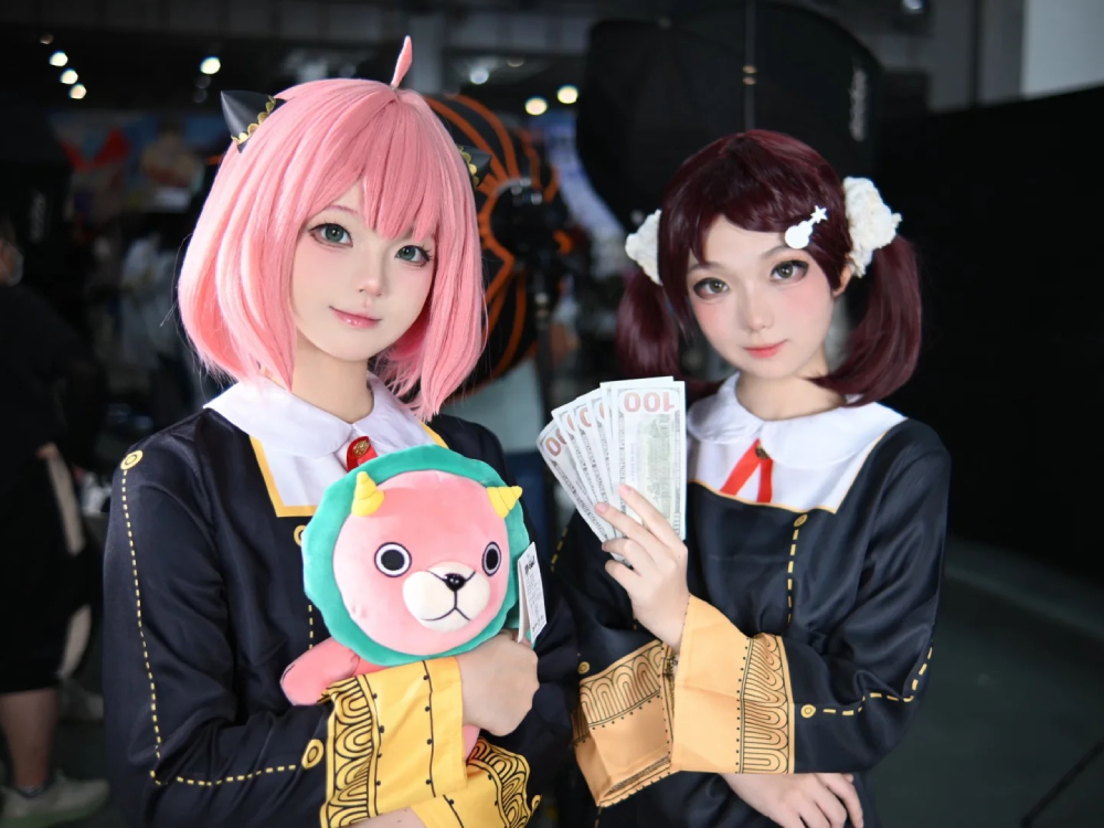 hình cosplay anya cực chất
